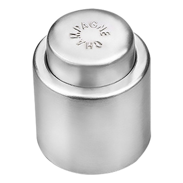 Toystoory Tapón para botella de vino, acero inoxidable, mantenimiento fresco, sellador de champán, tapa a prueba de fugas que se puede volver a Type7 NO7