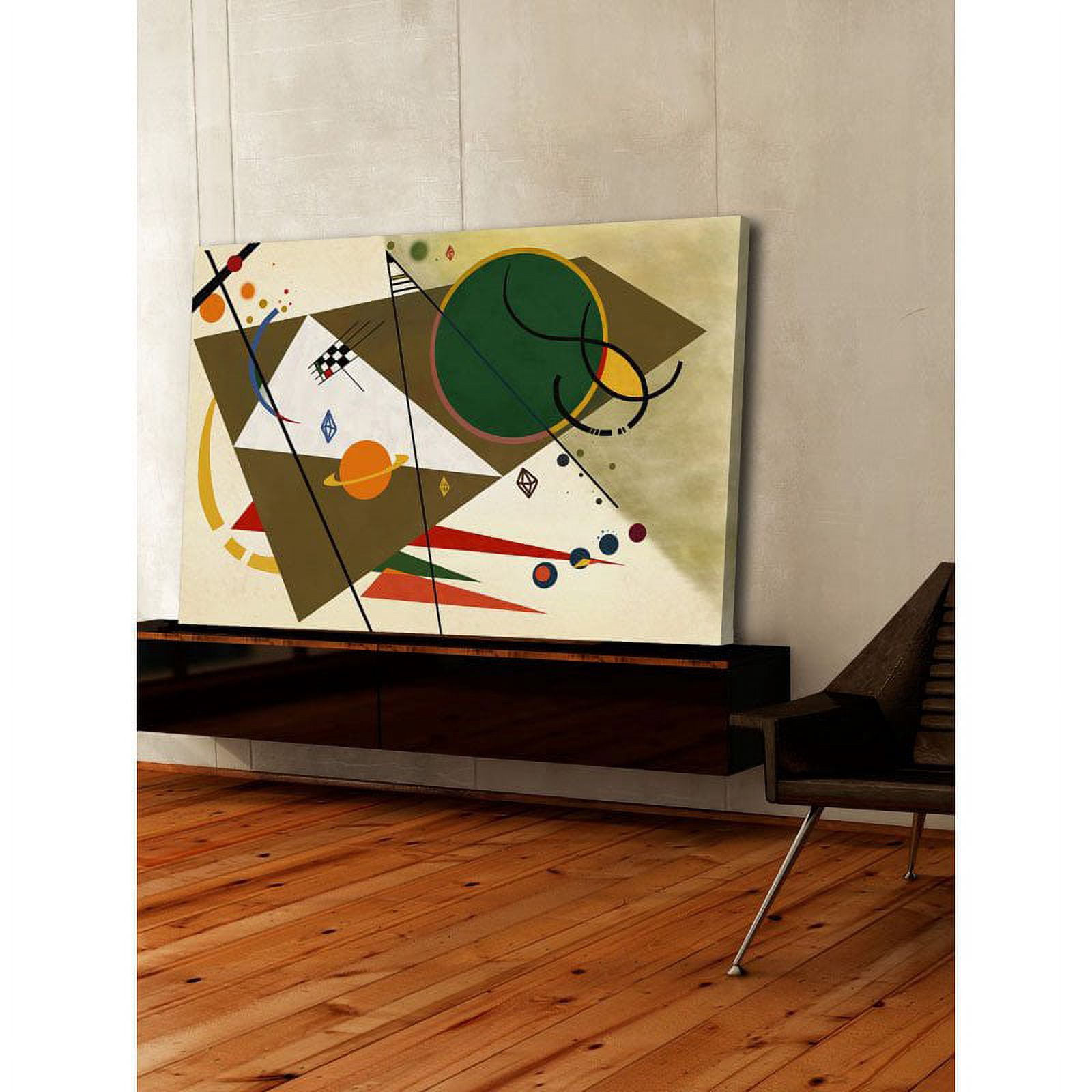 "Space Unravelled" Painting Print on Wrapped Canvas