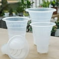 thumbnail image 3 of KYAIGUO Plant Pots with Holes Clear Plastic Orchid Pots Breathable Flower Pots for Indoor Outdoor, 3 of 7