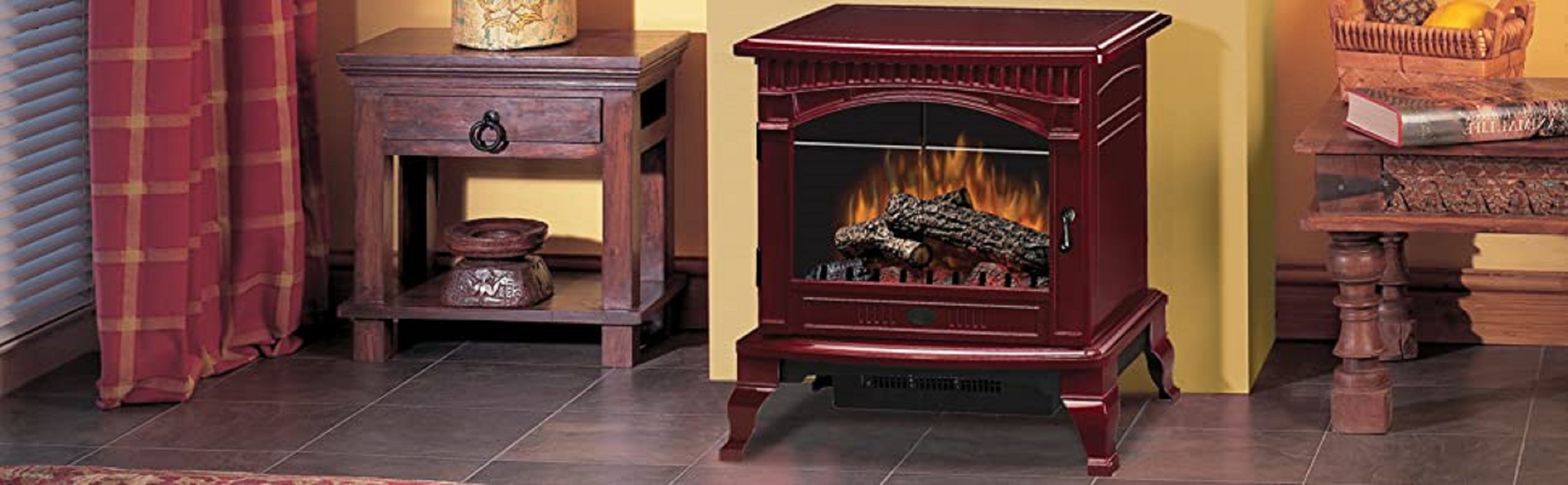 Dimplex Electric Fireplace Stove - Cranberry