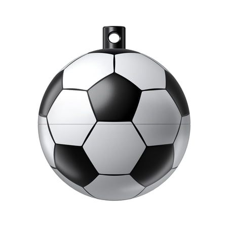 Blozor Soccer Ball Bluetooth Tracker, MFi Certified Apple Find My Tag, Anti-Lost Tracker Locator Tag for Keys, Luggage, Wallet,Sports Bag Gift