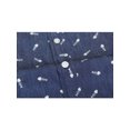 thumbnail image 5 of INSPIRE CHIC Men's Shirt Floral Printed Short Sleeve Button Down Shirt 34 Dark Blue, 5 of 7