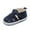 Dark Blue, variant on Gubotare Baby Sandals Wide Baby Boys Girls Squeaky Sandals Non-Slip Soft Rubber Sole Closed Toe Summer Outdoor Shoes Toddler First Walkers Size 5.5 (Light Blue,Toddler 5.5)