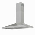 thumbnail image 6 of 36 inch Range Hood Wall Mounted Vent Hood Stainless Steel Ducted/Ductless 3 Speed Exhaust Fan, 6 of 12