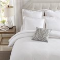 thumbnail image 3 of Levtex Home - Matalasse Bright White Duvet Cover Set - Full/Queen Duvet Cover + Two Standard Pillow Shams - White - Duvet Cover (90 x 94in.) and Pillow Shams (26 x 20in.) - Cotton, 3 of 3