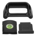 thumbnail image 2 of Opinfinder Eyecup, Protector de visor de resistencia compacta universal Con nivel de Espiritu de Cubierta de Zapato frío para Cámara A6400 Para Cámara A6600, 2 of 7