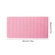 thumbnail image 3 of Alfombrilla antideslizante para ducha, rectangular, con ventosa, para masaje de pies, resistente, impermeable, lavable, para baño y cocina, plegable y portátil, de goma., 3 of 9