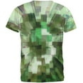 thumbnail image 2 of World Game Builder Camo Blocks All Over Mens T Shirt Multi X-LG, 2 of 2