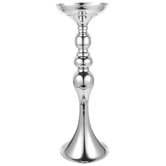 WHAMVOX  Silver Centerpieces for Tables Wedding Vases Decor Large Bride