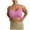 Pink-A, variant on Mrat Womens Bra Convertible Ribbed Sports Bras for Women, Women's V-Neck Padded Seamless Straps Bralette, Everyday Basic Sleeping Bra, Yoga Bra S-264 White M