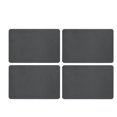 thumbnail image 1 of 4 piezas de tapetes escurridores de platos, bandeja de secado, absorbentes de agua, tapetes escurridores de platos resistentes negro, 1 of 9