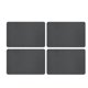 thumbnail image 1 of 4 piezas de tapetes escurridores de platos, bandeja de secado, absorbentes de agua, tapetes escurridores de platos resistentes negro, 1 of 9