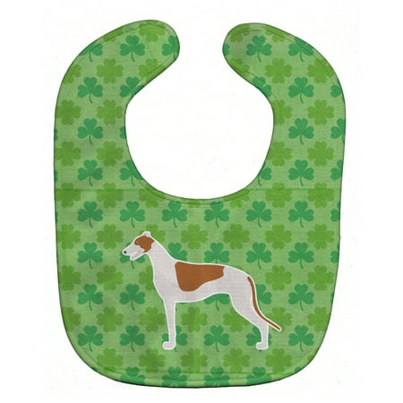 

Carolines Treasures BB6410BIB Greyhound Shamrocks Baby Bib 10 x 13 multicolor