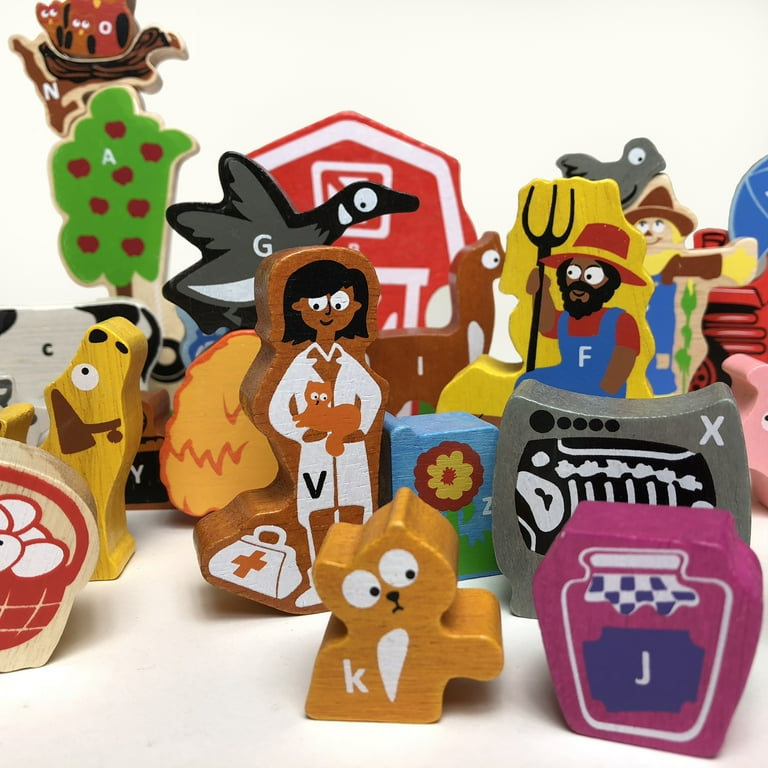 Farm A to Z Puzzle & Playset - Walmart.com