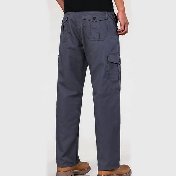 パンツ BREATH multipocket slim cargo TYPE2 Men's Slim Fit Cargo Work Pants, Cotton Multi-pocket Straight-leg