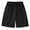 Black, variant on Rove Studio Women’s Quick Dry Casual Athletic Shorts, Elastic Waist with Pockets, Summer Straight Leg Bermuda Shorts Light Blue XL
