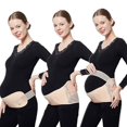 thumbnail image 3 of 4 Color Pregnancy Support Belt, Maternity Belt Lumbar Back Support Waist Maternity Belly Bands, 3 of 5