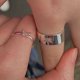 thumbnail image 2 of Conjunto de anillos de mariposa simple y moderno Características dulces y geniales Estilo coreano Apertura de personalidad Anillo ajustable Anillo de doble cola Marea, 2 of 4