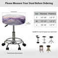 thumbnail image 6 of ZUXONGSY Marble Print Stool Covers Cushion Set of 2 Piece Size S Round Stool Cover Elastic Stool Cushion Cover 12"-14" Round Protective Cover Easy to Install for Bar Restaurant Office, 6 of 6
