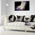 thumbnail image 3 of Designart Elegant Fantasy Fractal Design - Abstract Throw Pillow - 12x20, 3 of 5