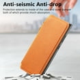 thumbnail image 5 of for Samsung Galaxy S25 Ultra Phone Case, Detachable Magnetic Wallet, Card Slot Pocket Zipper Retro PU Leather Flip Folio Case Compatible with Kickstand Magsafe for Samsung Galaxy S25 Ultra, Yellow, 5 of 7