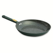 Thyme & Table 12-Piece Ceramic Non-Stick Granite Collection, Non-Toxic Cookware Set, Pots and Pans Set - Hunter Green