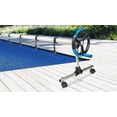 thumbnail image 2 of In-Ground Pool Solar Cover Aluminum Reel with Telescopic Tube and Wheels - 15ft, 2 of 8
