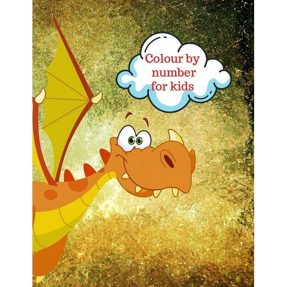 Color by number for kids, (Paperback)