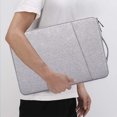 thumbnail image 4 of Laptop Sleeve Bag Compatible with Notebook, Computer, Water Repellent Protective Carrying Case with Pocket, 4 of 5