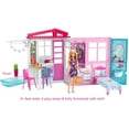 thumbnail image 3 of Barbie Maison à Emporter et Poupee, 3 of 7