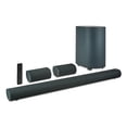thumbnail interactive-video image 1 of Open Box onn Bluetooth 5.1.2 Channel Surround Soundbar System with Dolby Atmos, 42", Black, 1 of 9