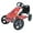 Red, variant on hauck Speedster Pedal Go Kart w/ Adjustable Bucket Seat for Kids Ages 4 to 8, Fire Rescue