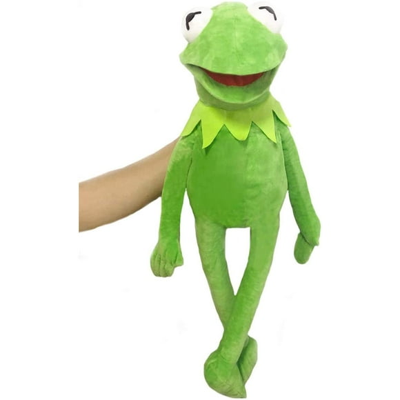 Muppets Kermit Frog Peluche 60 cm Marionnette de Dessin Animé Komi Frog Jouet en Peluche pour Enfants Cadeau de Noël Nouvel An