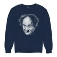 thumbnail image 5 of Larry The Three Stooges Sweatshirt American Legends Moe Howard Curly Shemp 3 Wise Guys Retro Classic Trio Crewneck, 5 of 7
