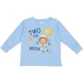 thumbnail image 3 of Inktastic Two the Moon Astronaut 2nd Birthday Boys or Girls Long Sleeve Toddler T-Shirt, 3 of 5