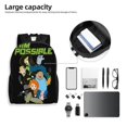 thumbnail image 4 of Sac à Dos Anime Kim Possible Sacs de Voyage Imprimés 3D Décontractés, 4 of 4