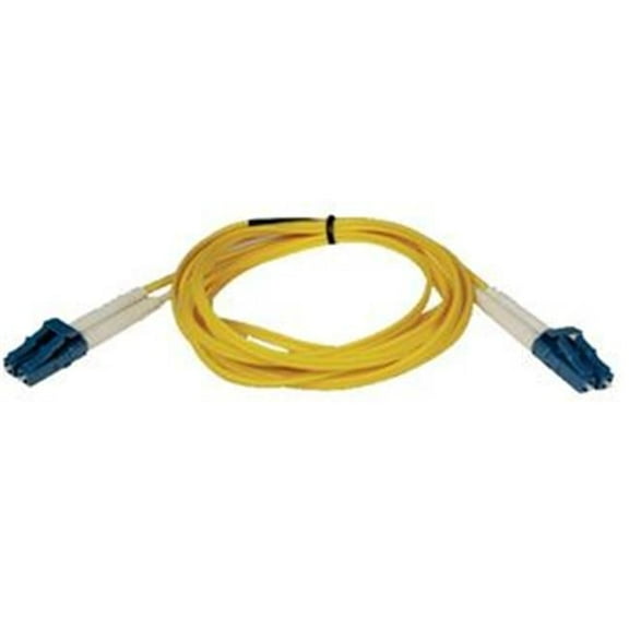 Fiber Optic Duplex Patch Cable 3.28ft 2 x LC  2 x LC Fiber Optic Duplex Cable Single-mode Yellow