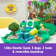 thumbnail image 3 of Kinetic Sand, Diggin’ Dog Park Set with 1.5lbs Play Sand & Tools, 3 of 3