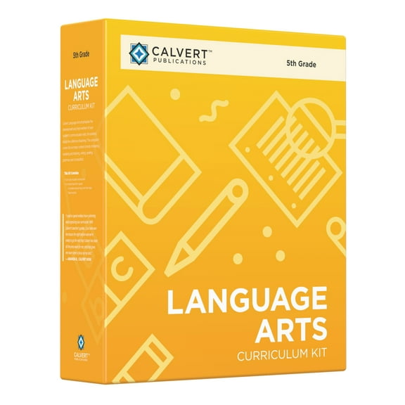 Calvert 5th Grade Language Arts Complete Set (paperback)
