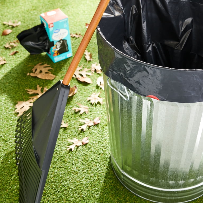 Great Value 39 Gal Drawstring Lawn & Leaf Trash Bags, 20 Count photo 4