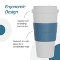 thumbnail image 2 of Copco Taza de Café Reutilizable Acadia Togo Azul Ecológica, 2 of 6