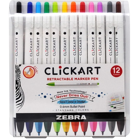 Marcadores Zebra  Clickart