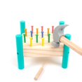 thumbnail image 4 of Mesa De Uñas De Cinco Colores De Madera Reconocimiento De Color De Uñas Suave Para Niños Temprana Rompecabezas Juguetes De Percusión Con Uñas Coloridas Para Niños Hogar Al Aire Libre Methold FN002468-00, 4 of 6