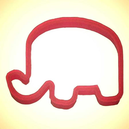 

Republican Elephant Plastic Cookie Cutter 3.5 PC0263 - CookieCutter.com - USA Made