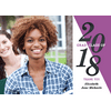 School Color Graduation Thank You Card
