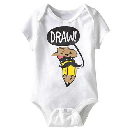 

American Classics Draw! Infant Baby Snapsuit Romper