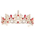 thumbnail image 3 of Princess Birthday Tiara Rhinestone Crystal Crown For Women Wedding Hair Accessories Elegant Alloy And Rhinestone Material Ideal For Parties Proms And, 3 of 3