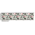 thumbnail image 3 of Ambesonne Tropical Fabric by the Yard Upholstery, Flamingo Exotic Leaves Art, 2 Yards, Pink and Sage Green, 3 of 5