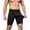 Black, variant on Men's Compression Shorts, High Elastic Moisture Wicking Athletic Underwear Workout Running Base Layer Training Shorts for Basketball, Football Blue