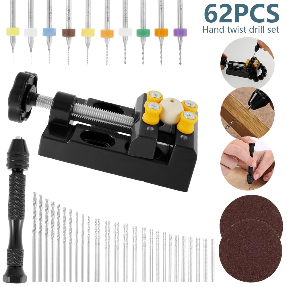 PCB Mini Tiny Micro HSS Drill Bits Set 0.5-3.0mm Hand DIY Model Craft Tool Bit 